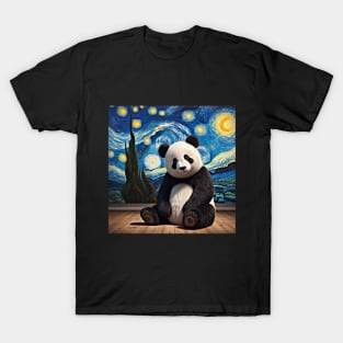 Panda vincent van gogh T-Shirt